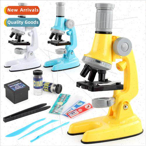 Children Microscope Toys Science Experiment Set Toys DIY Mic