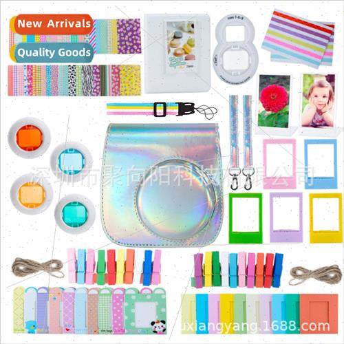 14pcs set适用Polaroid mini8 8+ 9Accessory Set Shoulder Strap