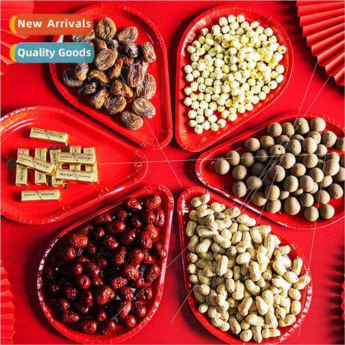 New creative wedding celebration fru plate disposable paper