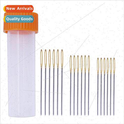 Red Plum Gold Tail Cross Stch Needles Embroidery Needles Big