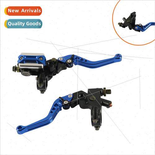 Blue Black 1 pair 22mm brake clutch master cylinder Hydrauli