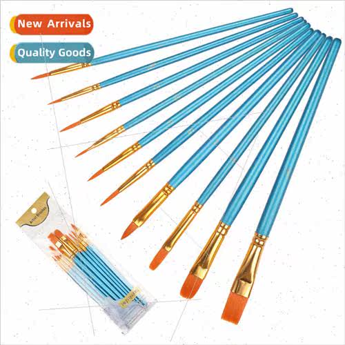 Gouache watercolor paint brushes nylon acrylic oil painting