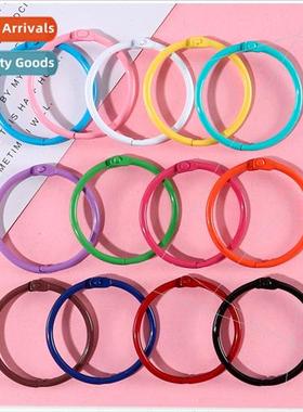 44mm handmade diy keychain accessories iron baking paint col