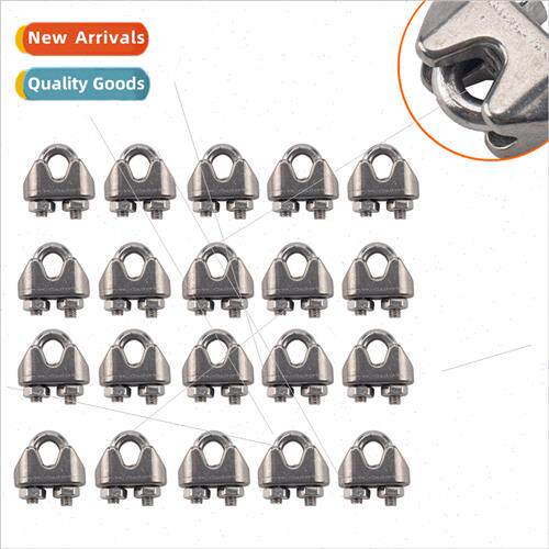 304 Stainless chuck wire rope U-type fixed clevis wire rope