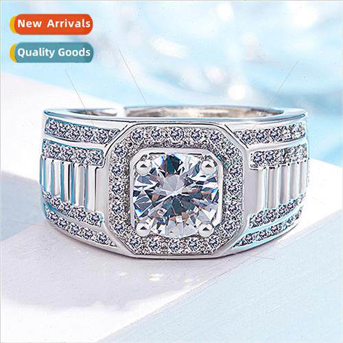 one carat men ring big diamond ring