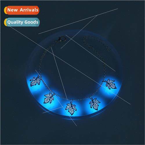 hjewelry leaves maple leaf copper pcs drip oil black night s