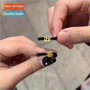 Copper braided adjustable ring ins couple hjewelry accessori