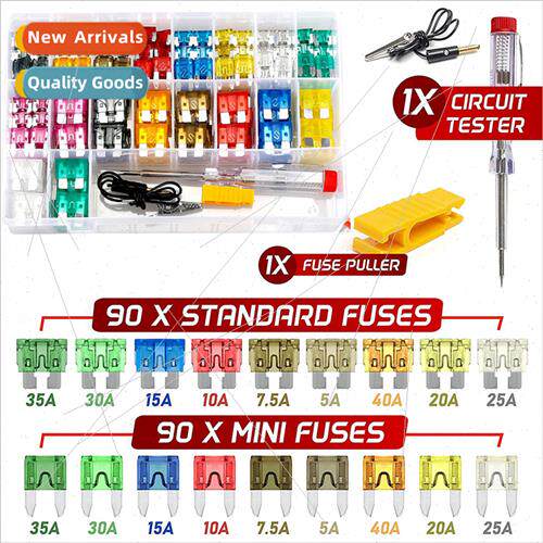 306PCS Medium+Small+Mini Fuse Blocks Aluminum Inserts Mix &