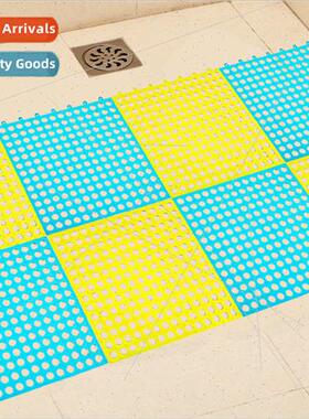 Cuttable splicing bathroom -slip mat bath shower floor mat b