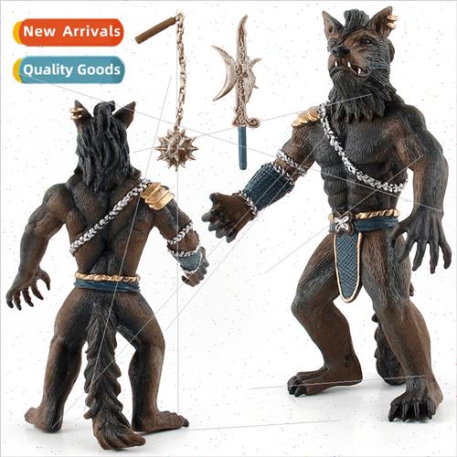 Large werewolf warrior children simulation animal model crea