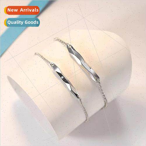 New this gentleman couple bracelet men women a pair fashion