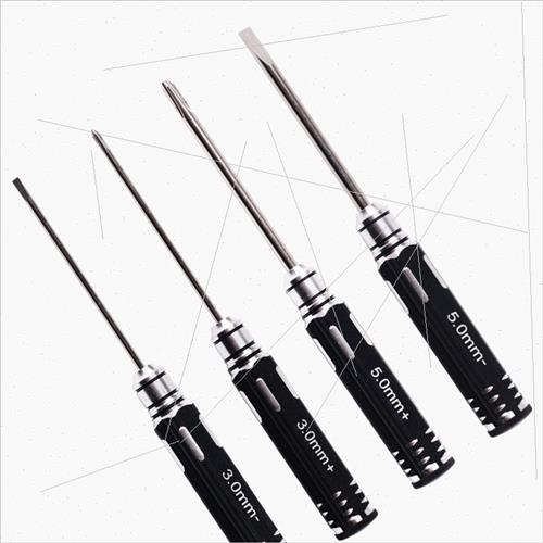 RC Modeling Tools 4pcs Screwdriver Set 3.0mm 5.0mm One Type
