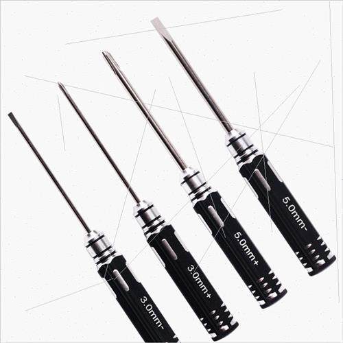 RC Modeling Tools 4pcs Screwdriver Set 3.0mm 5.0mm One Type