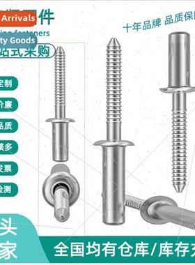 304 all stainless steel closed end flat round head blind riv