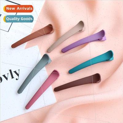 Korea hair clips macaroon hairpin large one word bangs clip
