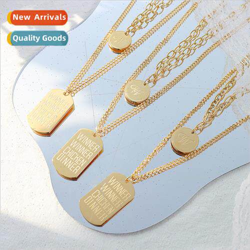 Korea ins fall winter new geometric type square round card d