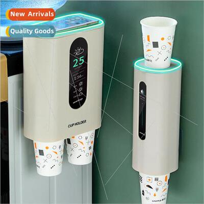 Disposable paper cup cup picker automatic water dispenser cu