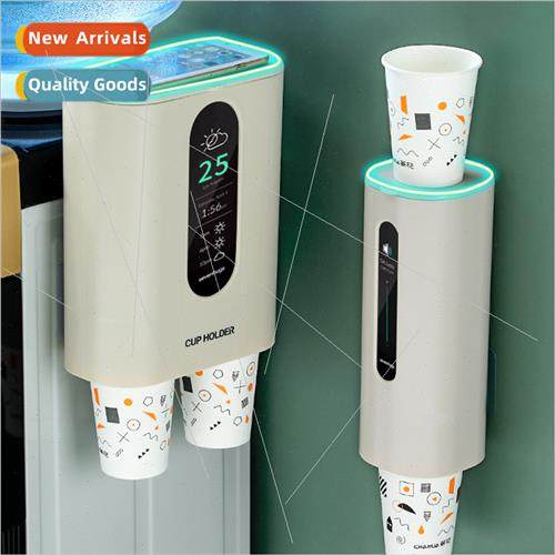 Disposable paper cup cup picker automatic water dispenser cu