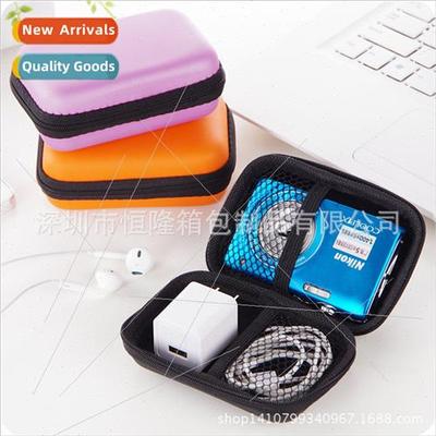 Headphone organizer data cable bag EVA headphone bag headpho