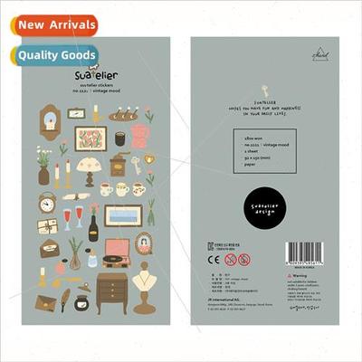 Korea sutelier retro 1121 mood daily furnure material sticke