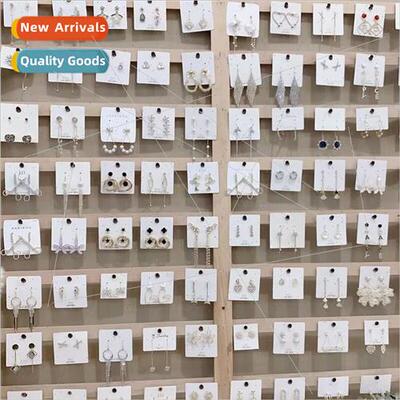 925 lver Needle Bow Tassel Earrings Fashion Earrings Medium