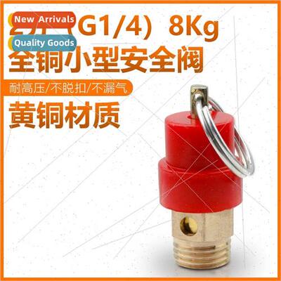 Spring-loaded air compressor 2 points safety valve 8 kg pres