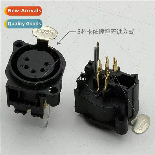 XLR Vertical XLR Female XLR Microphone Socket DY-12