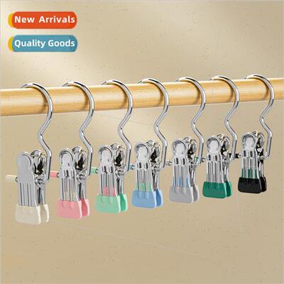 Stainless steel hook clip multifunctional 3 word clip hat pa