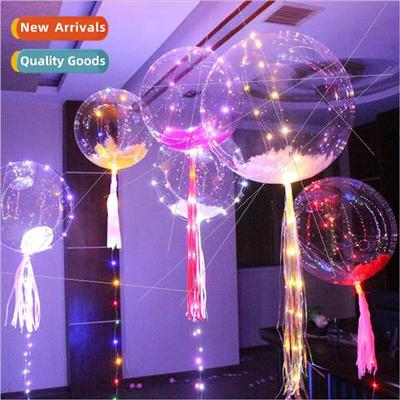 mall stall transparent bobble ball light string 3 meters lig