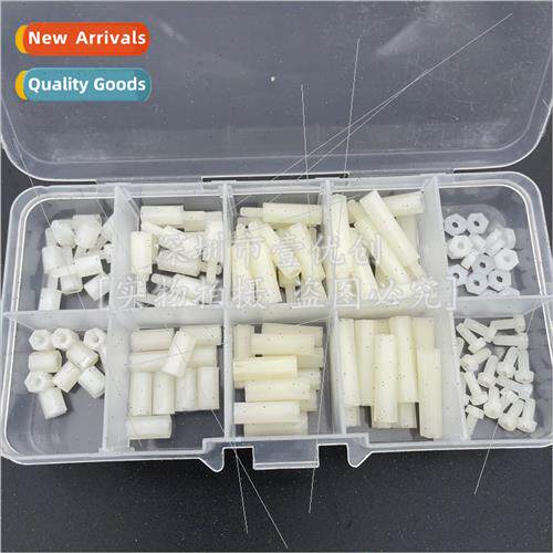M2.5 Whe Nylon Plastic Round Head Phillips Screws Nuts Isola