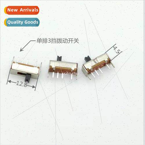 Toggle Swch SS-13D07-G3 ngle Row 3-Posion Slide Swch Connect