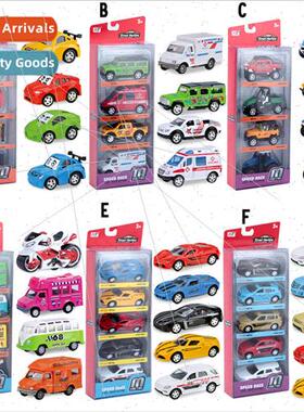 Children toy car Alloy boomerang model car drop-resistant co