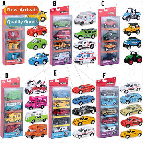 Children toy car Alloy boomerang model car drop-resistant co