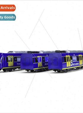 1/86 simulation remote control alloy subway magnetic sound l