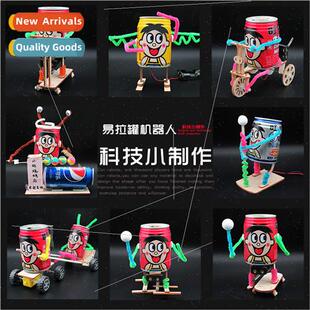 Wanted electric cans robot creative DIY handmade science tec