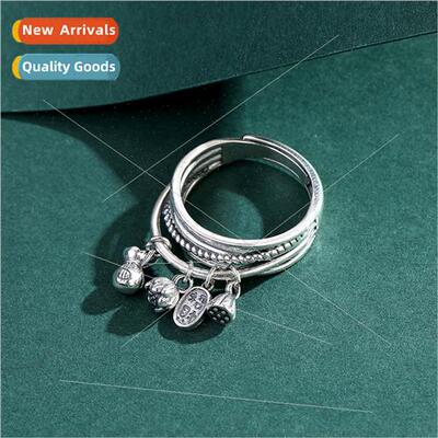 Lotus Flower Lotus Rings Nerf Money Bag Index Finger Ring Wo