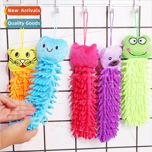 Cartoon Cute Animal Head HTowel Hanging ille Multi-Use Wipin