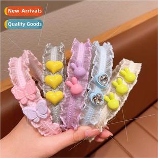 Bow hair accessories girls hair bands female do not strangle