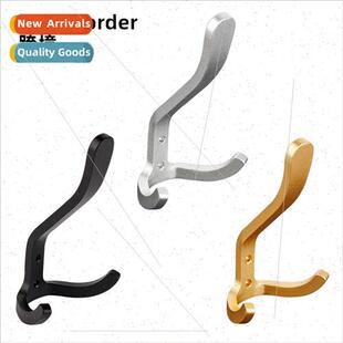 Bathroom bathroom wall metal perated door hooks space alumin