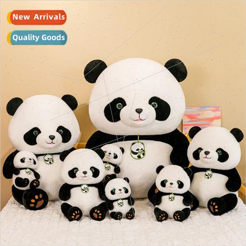 Cute panda doll plush toys national asure simulation giant p