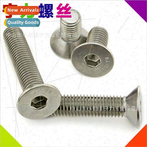 304 flat head hexagon socket electronic small screws screws