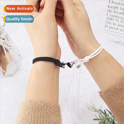 Europe new love magnet couple bracelet pair men women hrope