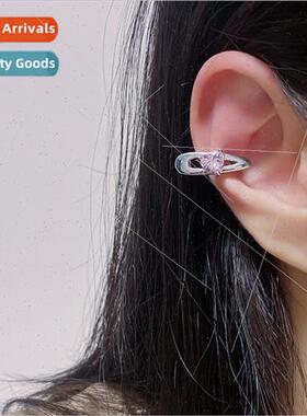 Love zirconia hair card ear bone clip niche mini cold wind s