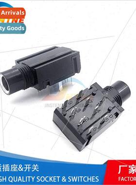 6.35MM Headphone Jack PJ604A Horizontal Microphone Microphon