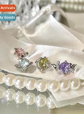 2022 Fall Summer Stacking Candy Star Earrings Fresh Girl Swe