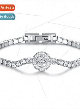 Europe set zirconium 3MM splicing chain bracelet removable s