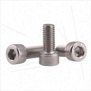 304 US cylindrical head hexagon socket screws inch cup head