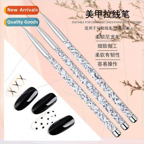 Nail Art Pen Marble Crackle Pull Pen 11 15 20mm Nail Art DIY