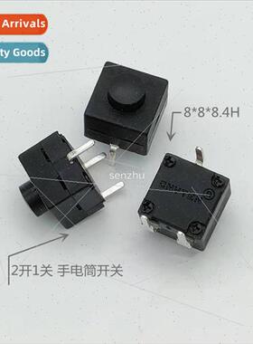 Flashlight Swch 8008-213BS Pushbutton Swch 2 On 1 Off Hair D