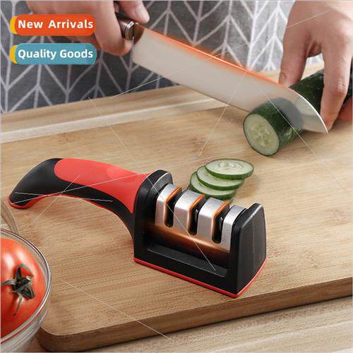 Three-stage kchen knife sharpenerQuick knife sharpenerCutler